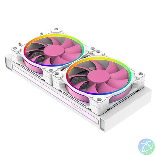 ID-Cooling CPU Water Cooler - PINKFLOW 240 DIAMOND (16,3-33,5dB; max. 93,78 m3/h; 2x12cm)