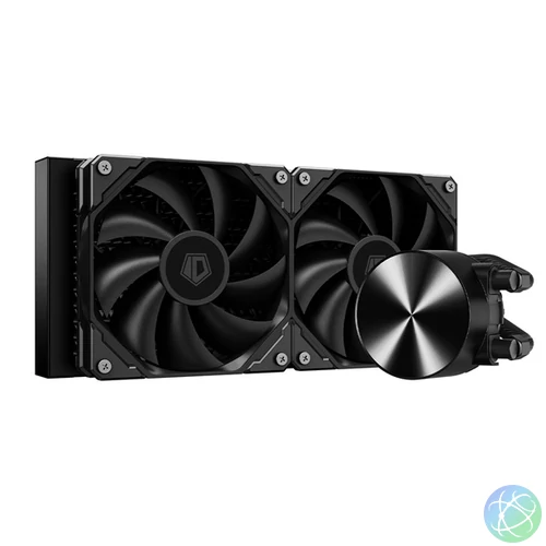 ID-Cooling CPU Water Cooler - FX240 PRO (25dB; max. 140,16 m3/h; 2x12cm, fekete)