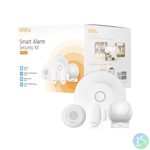 Imou Okos-otthon Kit - ZG2 (Gateway + Nyitásérzékelő + Mozgásérzékelő + Vész gomb)
