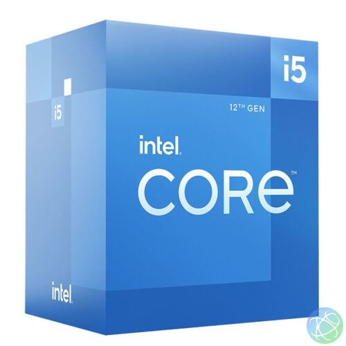 Intel Processzor - Core i5-12400 (2500Mhz 18MBL3 Cache 10nm 65W skt1700 Alder Lake) BOX