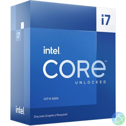 Intel Processzor - Core i7-13700KF (3400Mhz 30MBL3 Cache 10nm 125W skt1700 Raptor Lake) BOX No VGA No Cooler