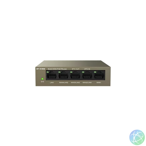 IP-COM Router - M20-PoE (5x 1Gbps; 4x at/af PoE+; 55W; ProFi Cloud)