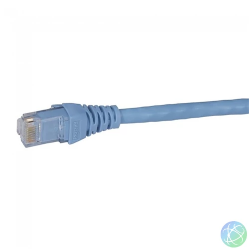 Legrand kábel - Cat6, árnyékolt, F/UTP, 3m, világos kék, réz, PVC, LinkeoC