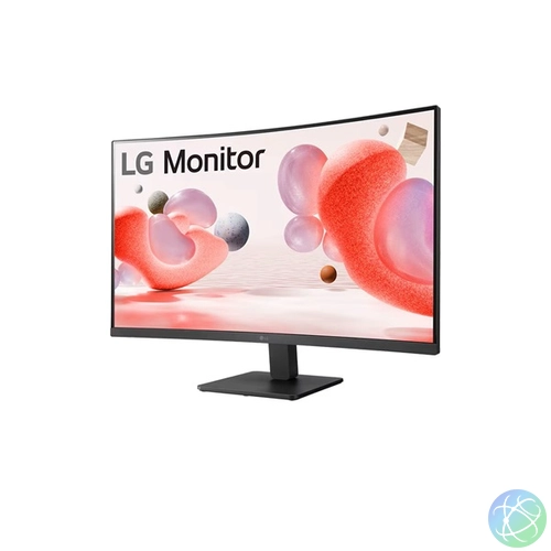 LG Monitor 32" - 32MR50C-B (Ívelt, VA; 16:9; 1920x1080; 5ms; 250cd; 100Hz, HDMIx2, Dsub, FreeSync)
