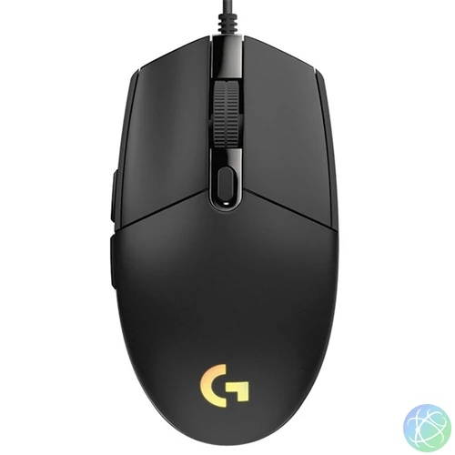 Logitech Egér - G102 Lightsync (Vezetékes, Gaming, Optikai, USB, 8000 DPI, fekete)