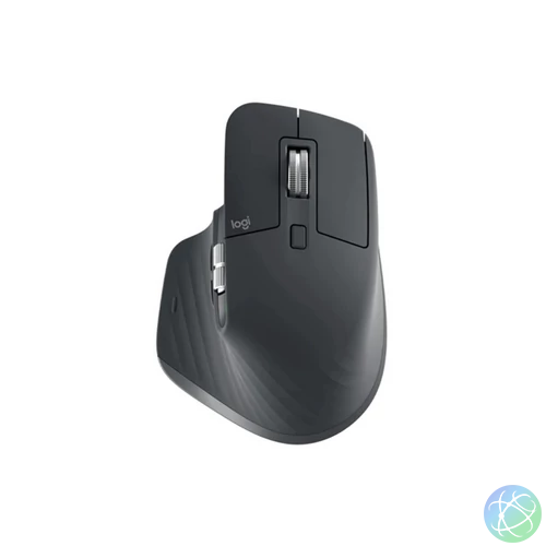 Logitech Egér - MX Master 3S (Vezeték nélküli, USB, Lézer, 8000 dpi, Fekete)