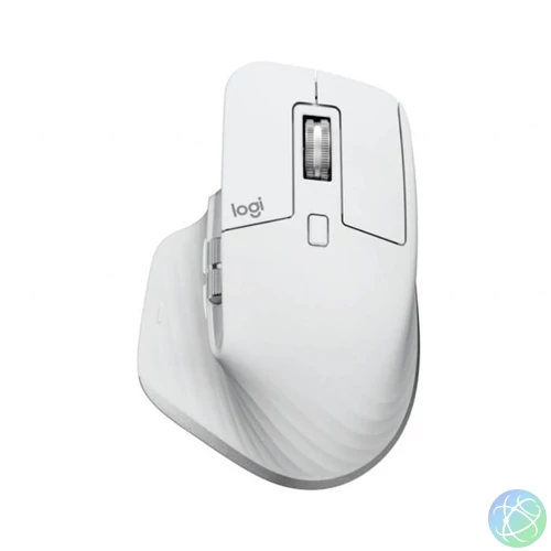 Logitech Egér - MX Master 3S (Vezeték nélküli, USB, Lézer, 8000 dpi, Fehér)