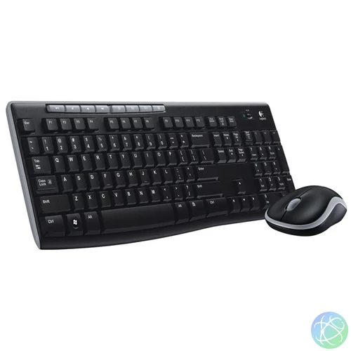 Logitech Billentyűzet/Egér Kit - MK270 (Vezeték nélküli, magyar, fekete)
