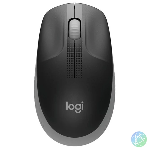 Logitech Egér - M190  (Vezeték nélküli, teljes méretű, Optikai, USB, középszürke-fekete)