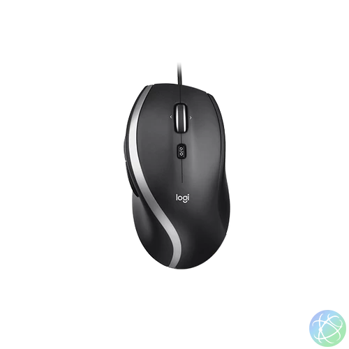 Logitech Egér - M500S ( Vezetékes, Optikai, Fekete, USB, 4000dpi)