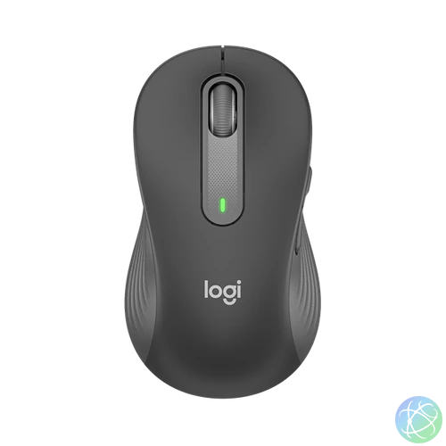 Logitech Egér - M650 L Nagy (Vezeték nélküli, Bluetooth, Optikai, 2000 DPI, szürke)