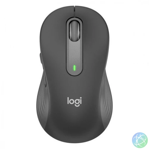 Logitech Egér - M650 Nagy (Vezeték nélküli, Bluetooth, Optikai, 2000 DPI, szürke)