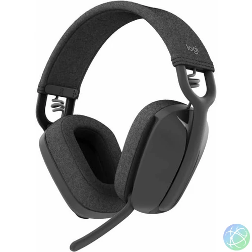 Logitech Fejhallgató - Zone Vibe 100 (Vezeték nélküli, Bluetooth, hangerőszabályzó, fekete)