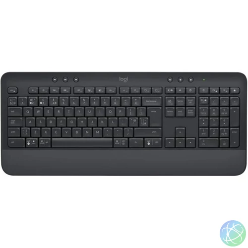 Logitech Billentyűzet - K650 (Vezeték nélküli, Bluetooth, magyar, fekete)