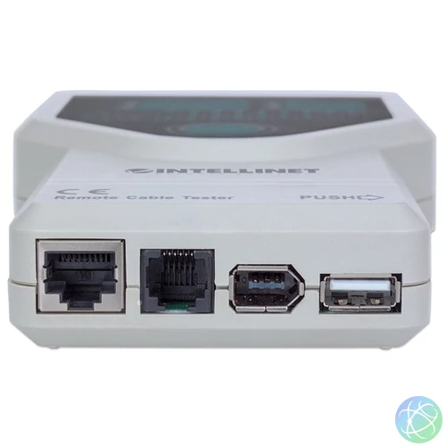 Manhattan Kábel teszter - 780094 (RJ45, RJ11, FireWire, USB-A, USB-B)