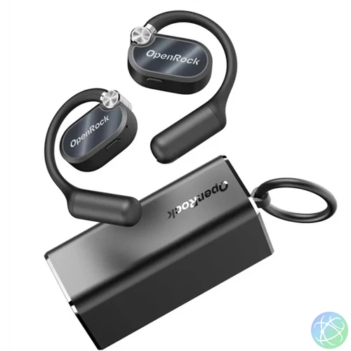 ONEODIO Sport Fejhallgató - OpenRock X Black (premium, légvezetés, BT 5.3, fekete)