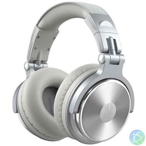 ONEODIO DJ Fejhallgató - Pro 10 Silver (Vezetékes, 3,5mm, 6,35mm jack, Hi-Res Audio)