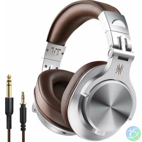 ONEODIO DJ Fejhallgató - Fusion A70 Brown (Vezeték nélküli, Bluetooth, Hi-Res Audio)