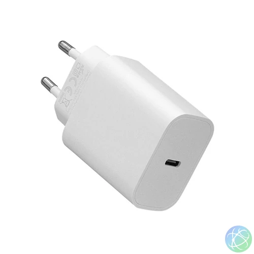 S-Link Adapter - SL-EC62 (1db USB-C, 5V/3A, 20W,  gyorstöltés, fehér)