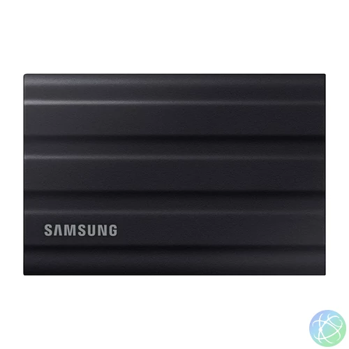 Samsung Külső SSD 2TB - MU-PE2T0S/EU (T7 Shield external, fekete, USB 3.2, 2TB)