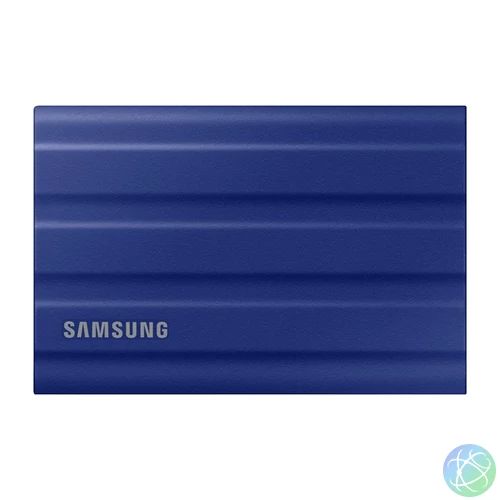 Samsung Külső SSD 2TB - MU-PE2T0R/EU (T7 Shield external, kék, USB 3.2, 2TB)