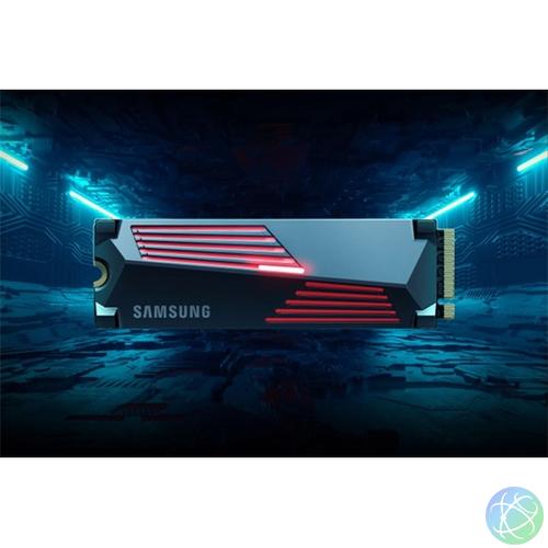 Samsung SSD 1TB - MZ-V9P1T0GW (990 PRO hűtőbordákkal, PCle 4.0, NVMe 2.0, 1TB)