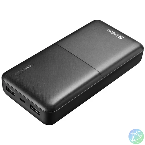 Sandberg Akkubank - Saver Powerbank 20000 (20000mAh; 2xUSB-A)