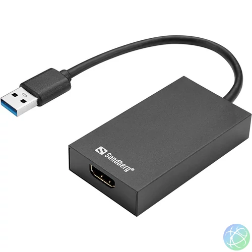Sandberg Átalakító - USB 3.0 to HDMI Converter