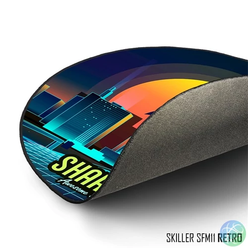 Sharkoon Szőnyeg - SFM11 Retro (Átmérő: 120 cm, minden üléssel kompatibilis)