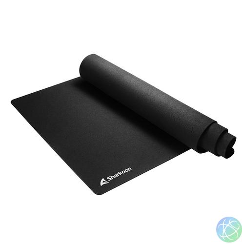 Sharkoon Egérpad - 1337 Gaming Mat V2 L (355 x 255 x,1,4 mm; cseppálló; fekete)