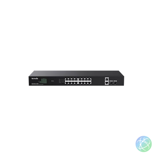 Tenda Switch PoE - TEG1120P-16-150W (16x1Gbps; 16 af/at PoE+ port; 150W; rack-mount)