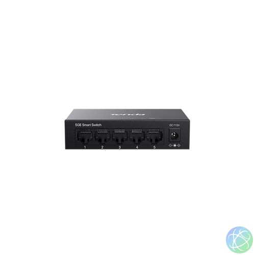 Tenda Switch Menedzselhető - TEG2205D (5x1Gbps; 10Gbps; CloudFi; Fém)