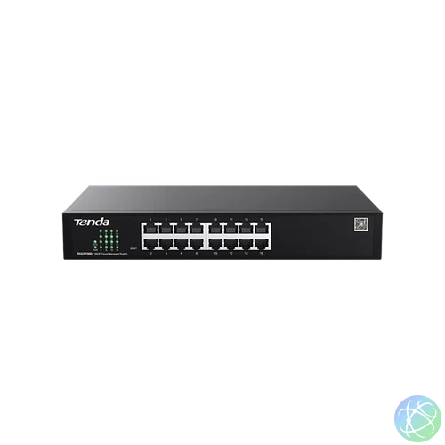 Tenda Switch Menedzselhető - TEG2216D (16x1Gbps; 32Gbps; CloudFi; Fém)