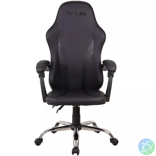 The G-Lab Gamer szék - KS NEON BLACK (fekete; állítható magasság; áll. kartámasz)