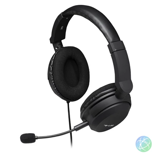 The G-Lab Fejhallgató - KORP CARBON (mikrofon, 3,5mm Jack, hangerőszabályzó, nagy-párnás, fehér)