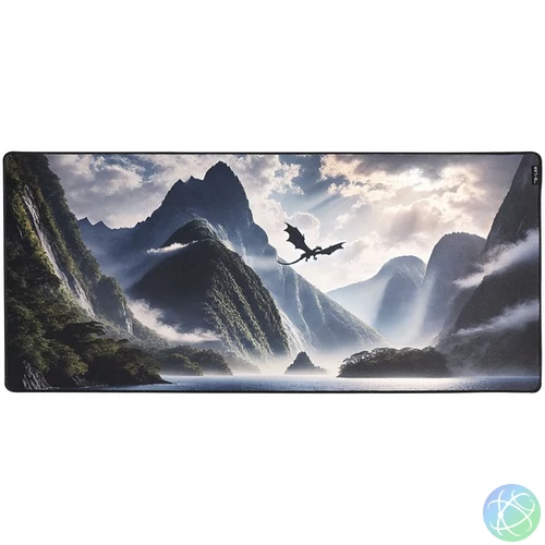 The G-Lab Egérpad - PAD DRAGON (900x400x4mm, vízálló, fekete)