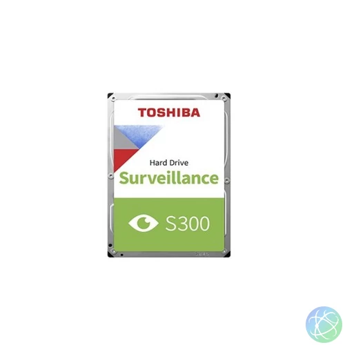 Toshiba Belső HDD 3.5" - S300 Surveillance 2TB (Bulk; Biztonságtechnikai rögzítőkbe; 128MB / 5400RPM)