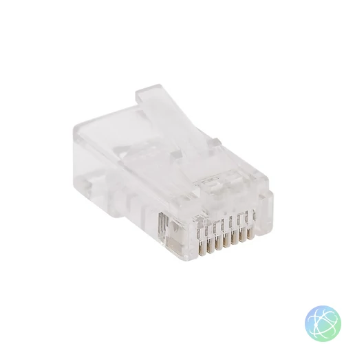 RJ45 Cat5 csatlakozó UTP patch kábelre, 100db/csomag