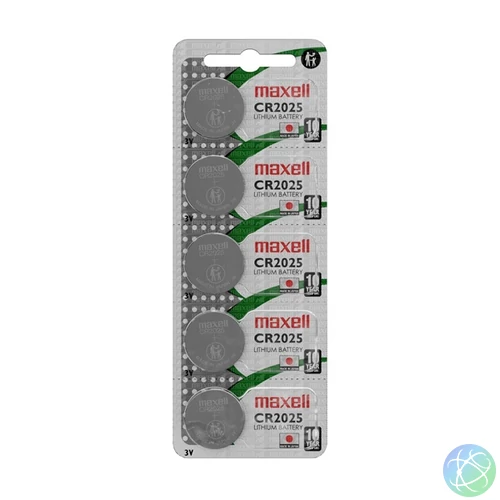 Maxell Elem - CR2025 gombelem 5db-os