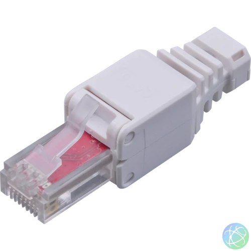 Walisec csatlakozó - RJ45-6U-TL (RJ45, Cat6, árnyékolt, 8P8C, aranyozott, Tool-less)