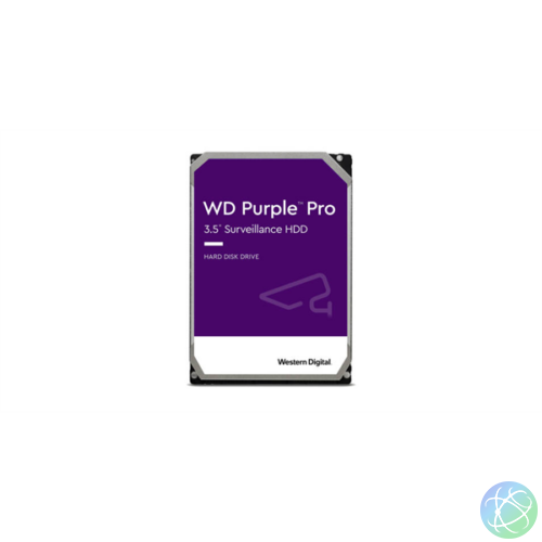Western Digital Belső HDD 3.5" 10TB - WD101PURP (7200rpm,256 MB puffer,SATA3 - Purple(biztonságtechnikai rögzítőkbe is))
