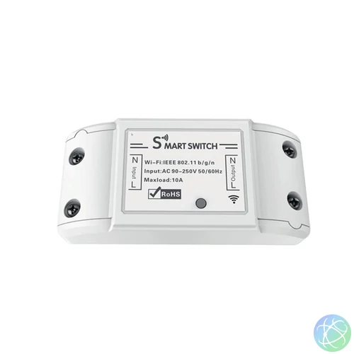 Woox Smart Home Kapcsoló - R4967 (univerzális, 10A, 2300W, Wi-Fi, távoli elérés)