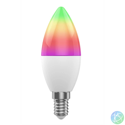 Woox Smart Home LED Izzó - R9075 (E14, RGB+CCT, 30.000h, 5Watt, 470LM, 2700-6500K)