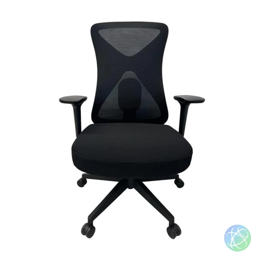 Aarven ,Fekete, 3D kartámla, deréktámasz, Irodai Szék  / 2db/