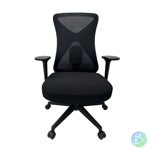 Aarven ,Fekete, 3D kartámla, deréktámasz, Irodai Szék / 1db/