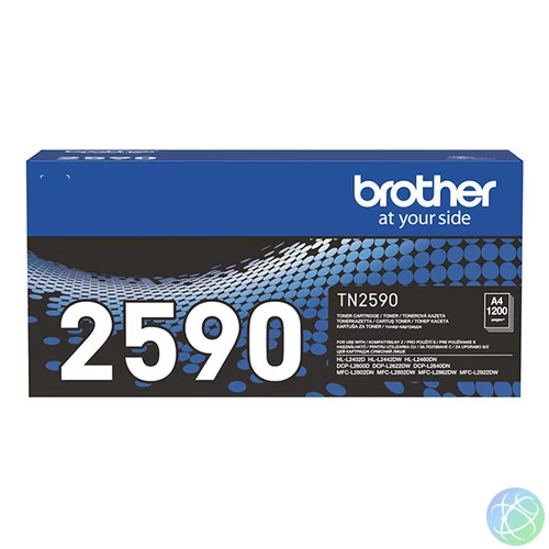 Brother TN-2590 Toner Black 1.200 oldal kapacitás