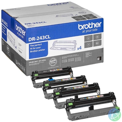 Brother DR-243CL Dobegység Készlet CYMK 18.000 oldal kapacitás