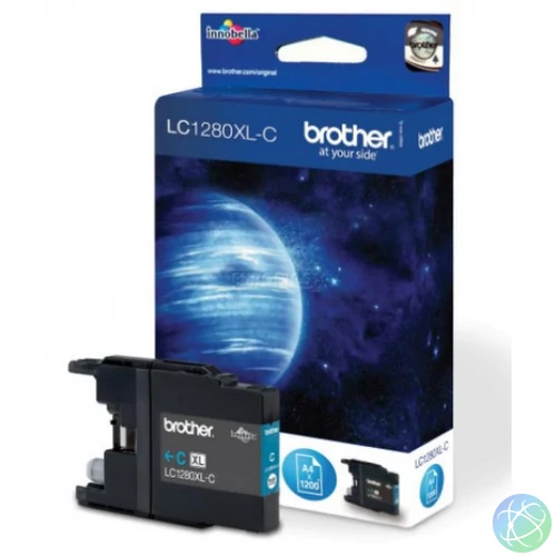 Brother LC1280XLC Tintapatron Cyan 13,3 ml 1.200 oldal kapacitás