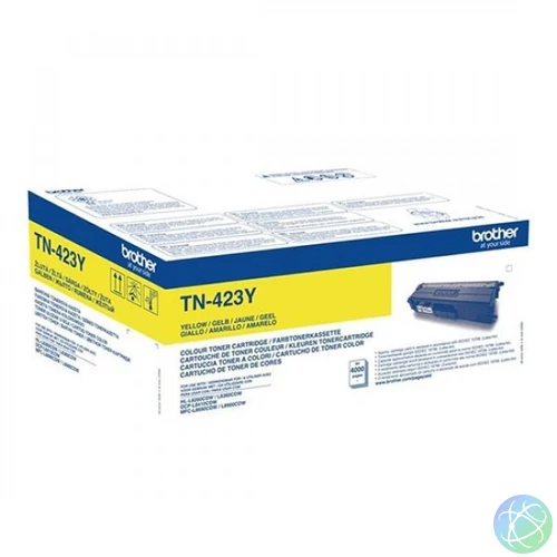 Brother TN-423Y Toner Yellow 4.000 oldal kapacitás
