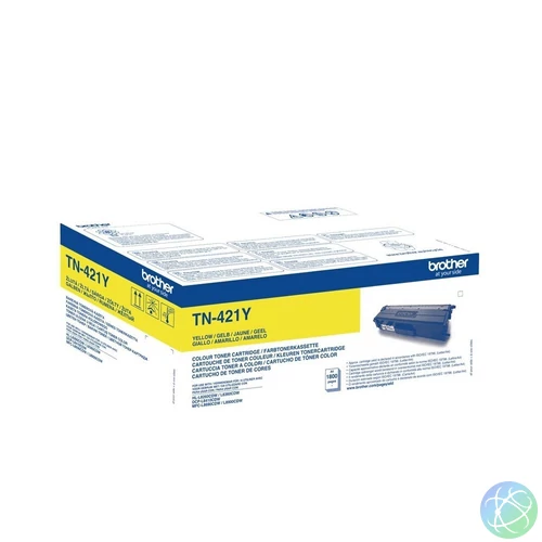 Brother TN-421Y Toner Yellow 1.800 oldal kapacitás